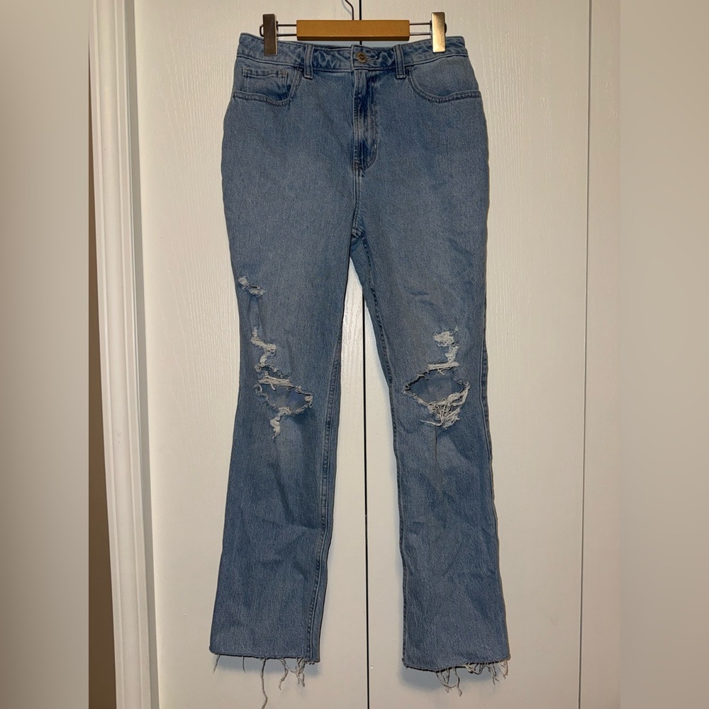 Hollister 90s Ultra High Rise Straight Jeans